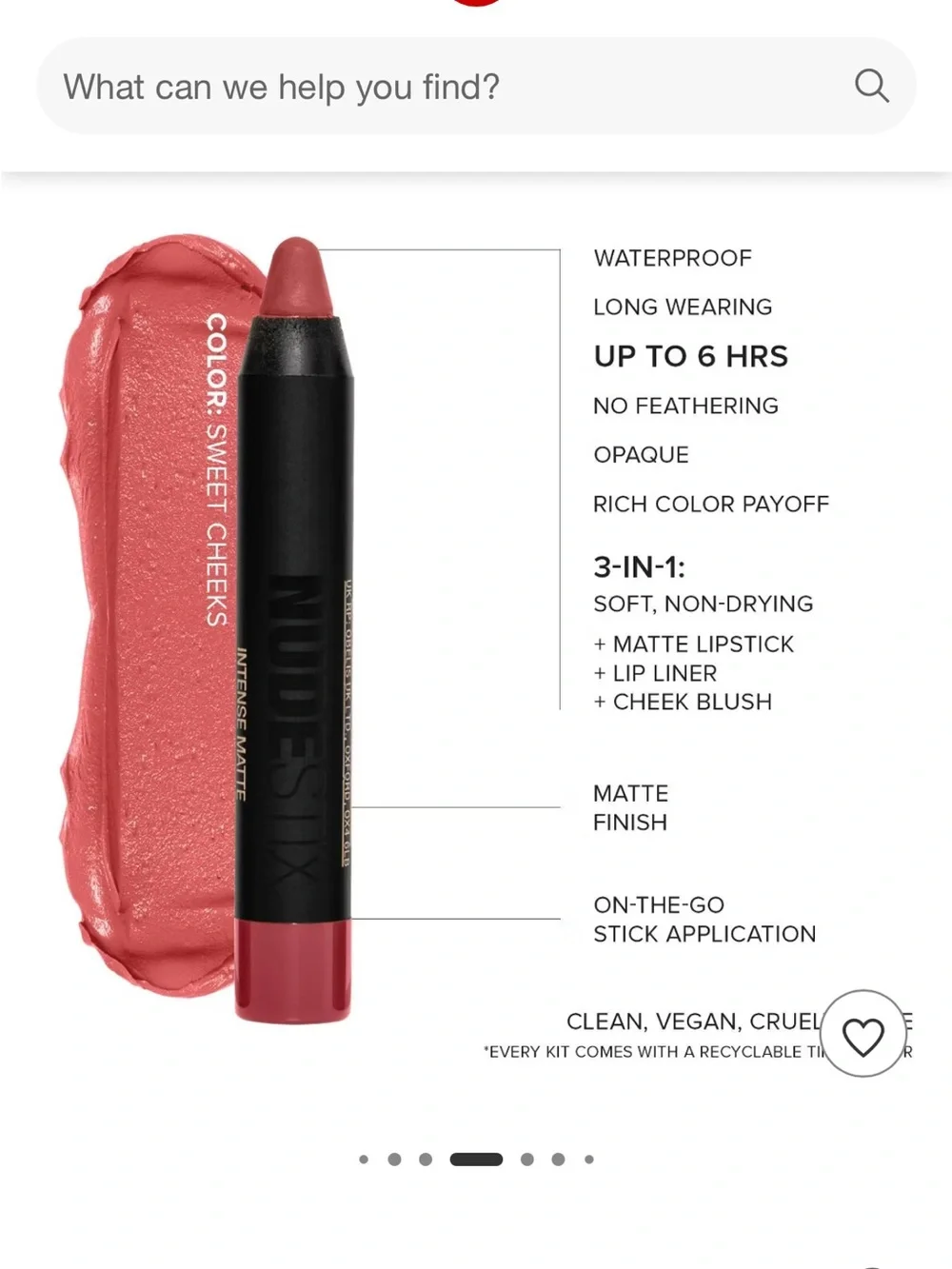 Limited Edition NUDESTIX Sweet Cheeks Mini Kit - 3ct